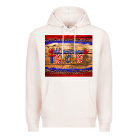 Pale Pink all american teacher tumbler Premium Hoodie - Artiststas