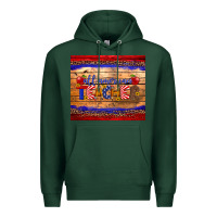 Sports Green all american teacher tumbler Premium Hoodie - Artiststas