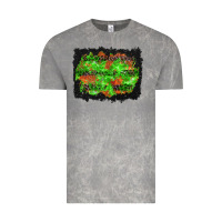Cloud Rock halloween leopard lines background Vintage Tee - BundleAndBundleShop