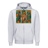 Heather Grey Western Fall Cow Zipper Hoodie - RanaPortraitStore