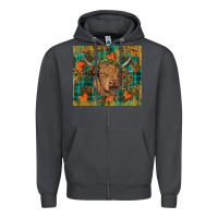 Smoke Western Fall Cow Zipper Hoodie - RanaPortraitStore