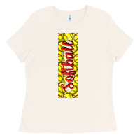 Bone softball and baseball pen wraps Ladies Tee - BundleAndBundleShop