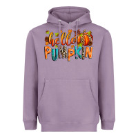 Lavender Hello pumpkin Heavyweight Hoodie - RanaPortraitStore