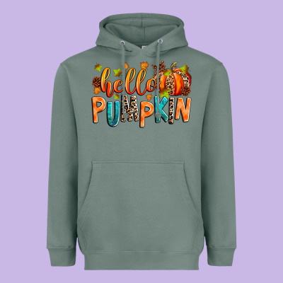 Hello Pumpkin Heavyweight Hoodie Designed By Ranaportraitstore
