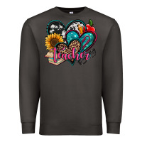 Smoke teacher hearts Premium Sweatshirt - Jasminsmagicworld