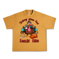 Peanut Butter turkey wine and feelin fine Urban Heavy Tee - BundleAndBundleShop
