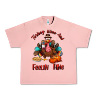 Salmon turkey wine and feelin fine Urban Heavy Tee - BundleAndBundleShop