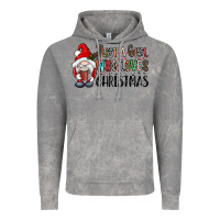 Cloud Rock just a girk who loves christmas Vintage Hoodie - CowhideDigitalArt