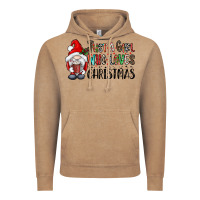 Vintage Coffee just a girk who loves christmas Vintage Hoodie - CowhideDigitalArt