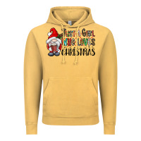 Vintage Mustard just a girk who loves christmas Vintage Hoodie - CowhideDigitalArt