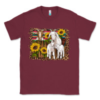 Burgundy gats baby gots sunflowers wooden serape leopard Classic Tee - Artiststas