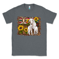 Charcoal Heather gats baby gots sunflowers wooden serape leopard Classic Tee - Artiststas