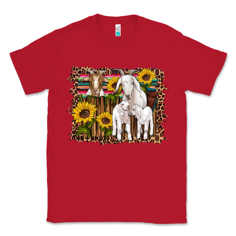 Gats Baby Gots Sunflowers Wooden Serape Leopard Classic Tee by Artiststas | Teevron