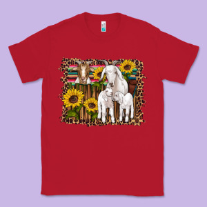 Gats Baby Gots Sunflowers Wooden Serape Leopard Classic Tee Designed By Artiststas