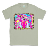Matcha Hot Girl Summer Tie Dye Leopard Classic Tee - CowCowDesign