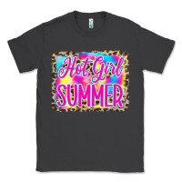 Smoke Hot Girl Summer Tie Dye Leopard Classic Tee - CowCowDesign