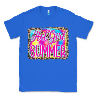 True Royal Hot Girl Summer Tie Dye Leopard Classic Tee - CowCowDesign