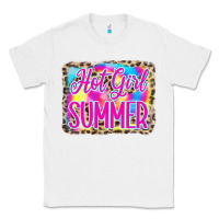White Hot Girl Summer Tie Dye Leopard Classic Tee - CowCowDesign