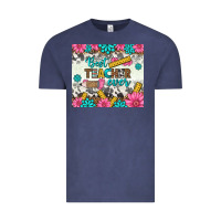 Vintage Denim best teacher ever tumbler Vintage Tee - BundleAndBundleShop