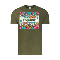 Vintage Olive best teacher ever tumbler Vintage Tee - BundleAndBundleShop