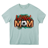 Arona blessed soccer mom lightbulb letters Heavy Core Tee - OliviaCreatesArt