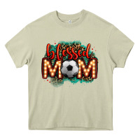 Mossy blessed soccer mom lightbulb letters Heavy Core Tee - OliviaCreatesArt