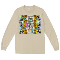 Mushroom happy easter Long Sleeve Tee - CowhideDigitalArt