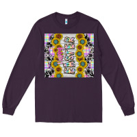 Plum happy easter Long Sleeve Tee - CowhideDigitalArt
