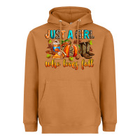Meerkat Just a girl who loves Fall Heavyweight Hoodie - RanaPortraitStore