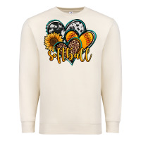 Sandshell softball hearts Premium Sweatshirt - Jasminsmagicworld