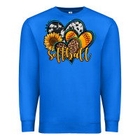 True Royal softball hearts Premium Sweatshirt - Jasminsmagicworld