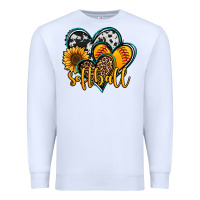 White softball hearts Premium Sweatshirt - Jasminsmagicworld