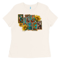 Western Blessed Ladies Tee | Teevron