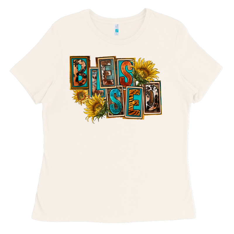 Western Blessed Ladies Tee by FaDigitalArtStudio | Teevron