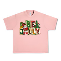 Salmon be jolly santa christmas Urban Heavy Tee - FaDigitalArtStudio
