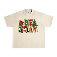 Sandshell be jolly santa christmas Urban Heavy Tee - FaDigitalArtStudio