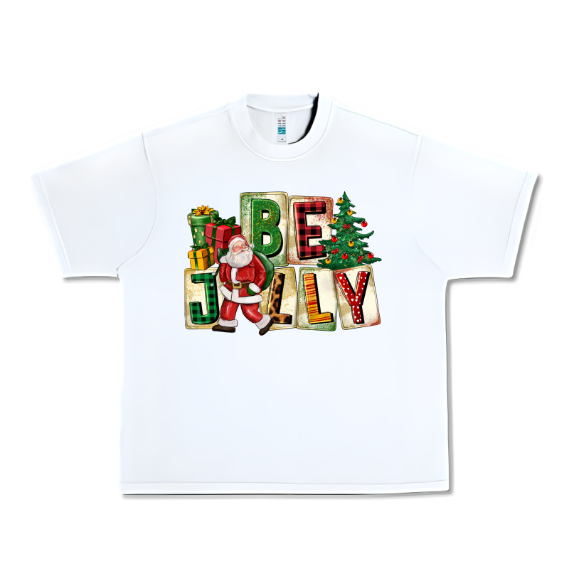 Be Jolly Santa Christmas Urban Heavy Tee by FaDigitalArtStudio | Teevron