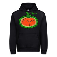 Black watermelon pumpkin Urban Hoodie - Jasminsmagicworld