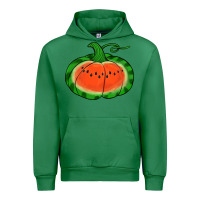 Emerald watermelon pumpkin Urban Hoodie - Jasminsmagicworld