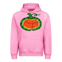 Fuchsia Pink watermelon pumpkin Urban Hoodie - Jasminsmagicworld
