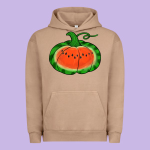 Watermelon Pumpkin Urban Hoodie Designed By Jasminsmagicworld