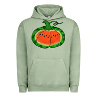Pigment Oil Green watermelon pumpkin Urban Hoodie - Jasminsmagicworld