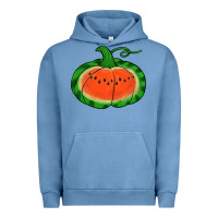 Pigment Pebble Blue watermelon pumpkin Urban Hoodie - Jasminsmagicworld
