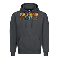 Smoke Welcome Fall Zipper Hoodie - RanaPortraitStore