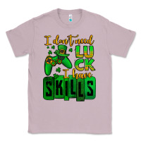Lilac St. Patrick's I don't need luck i have skills Classic Tee - OliviaCreatesArt