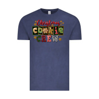 Vintage Denim Christmas cookie crew Vintage Tee - FaDigitalArtStudio