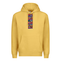 Antique Gold usa flag and cross penwraps Premium Hoodie - Artiststas