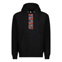 Black usa flag and cross penwraps Premium Hoodie - Artiststas