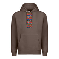 Coffee usa flag and cross penwraps Premium Hoodie - Artiststas
