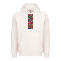 Pale Pink usa flag and cross penwraps Premium Hoodie - Artiststas